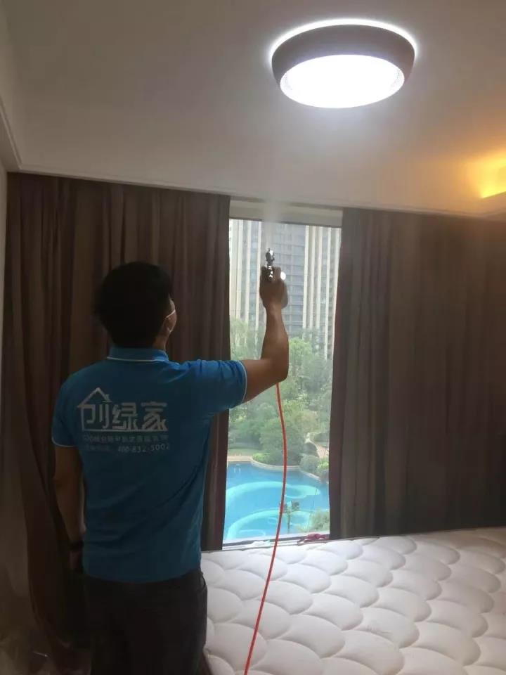 金色江南小区室内空气治理