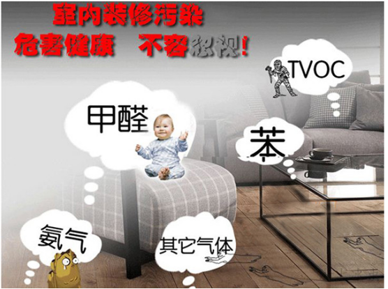 室内空气污染带来的甲醛的危害不容忽视